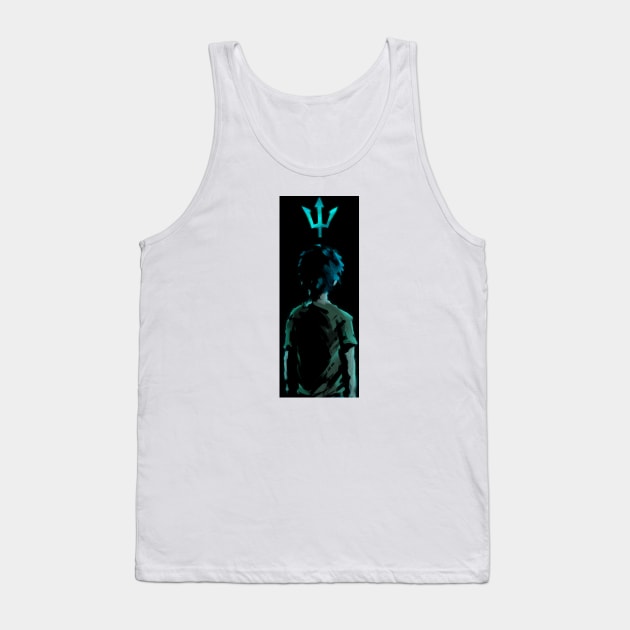 Son of Poseidon Tank Top by StaticColour